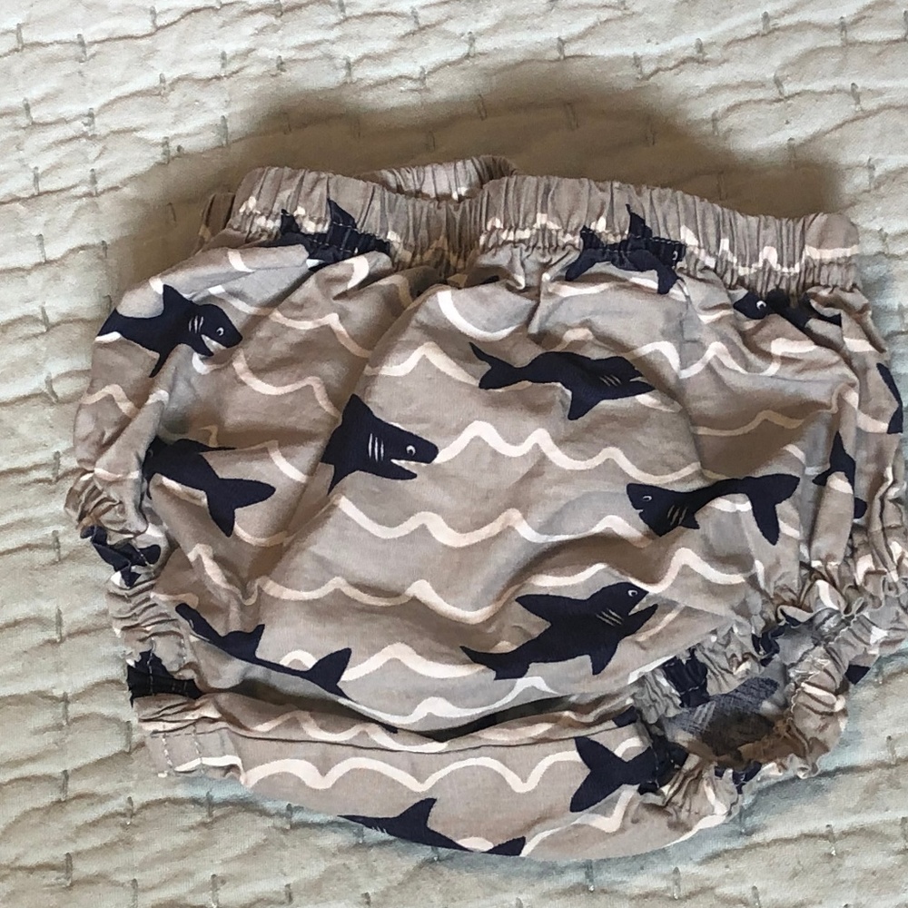 Pottery Barn Kids Shark Diaper Cover